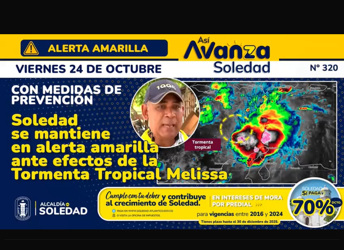 #AsiAvanzaSoledad 24 de Octubre de 2025