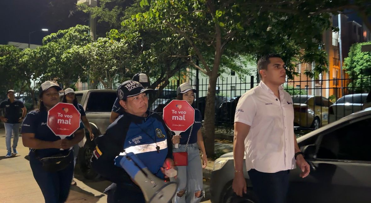 Operativos contra el mal parqueo promueven la cultura vial en Soledad